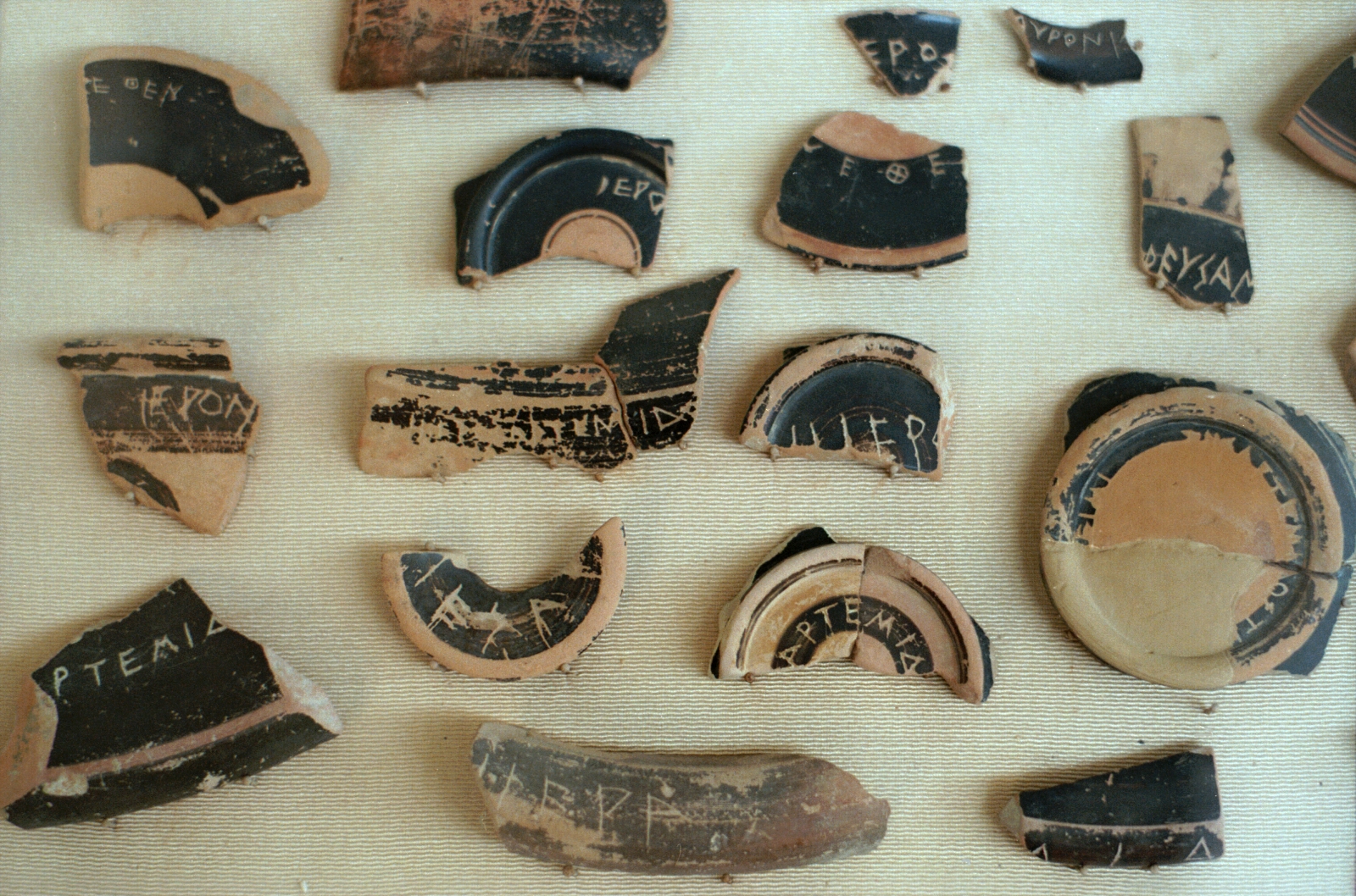 Pottery shards were used by ancient Greeks before toilet paper was invented